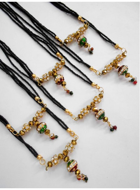 Meenakari Mangalsutra (6 Pcs)